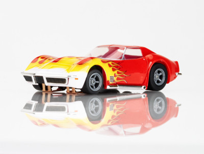 Just Released AFX '70 Chevy Corvette Red Wildfire Mega G+ Fits Auto World 22055
