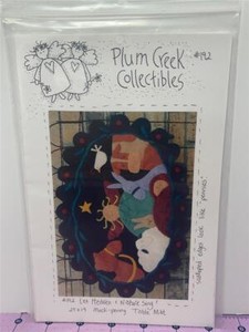 PLUM CREEK COLLECTIBLES - Felt Applique Pattern - #192 LET HEAVEN & NATURE SING!