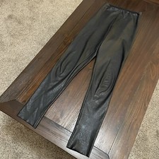 Commando Black Faux Leather Leggings Size Small Perfect Control