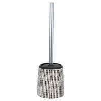 SchöNer Wohnen Brento Wc-Garnitur BüRstengarnitur Edelstahl Keramik Weiß H 39 Cm