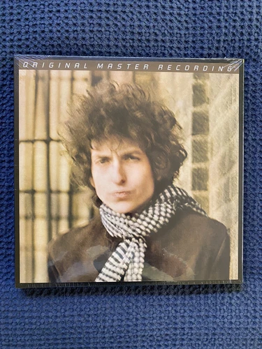 SEALED MFSL Bob Dylan Blonde on Blonde 3 Vinyl LP Set Sealed Ltd Numbered 45 RPM