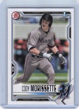 2021 Bowman Draft - #BD-88 Cody Morissette (RC)