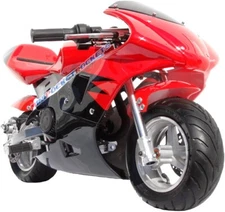 Mini Motorcycle | Gas-Powered Mini Pocket Rocket Bike | Kids & Adults | 28 MPH+