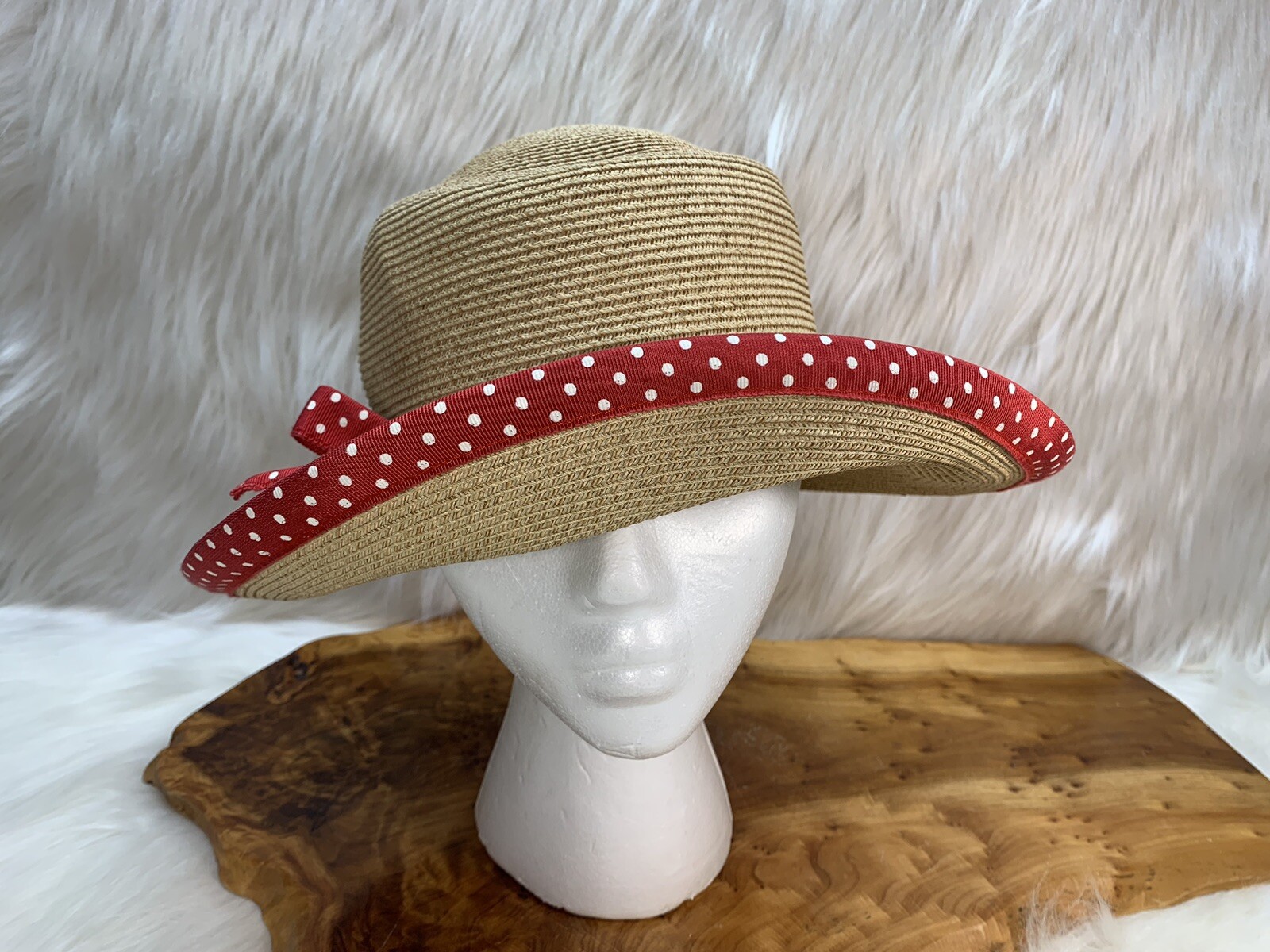 Eric Javits Squishee Sun Hat Woven Straw Packable… - image 3