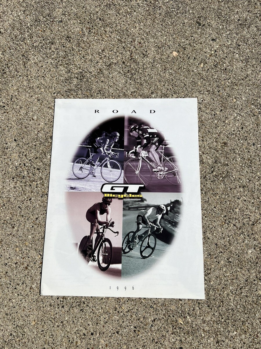 1996 Gt Bicycles Road Dealer Catalog Edge TI, CR-MO, Aluminum Fury