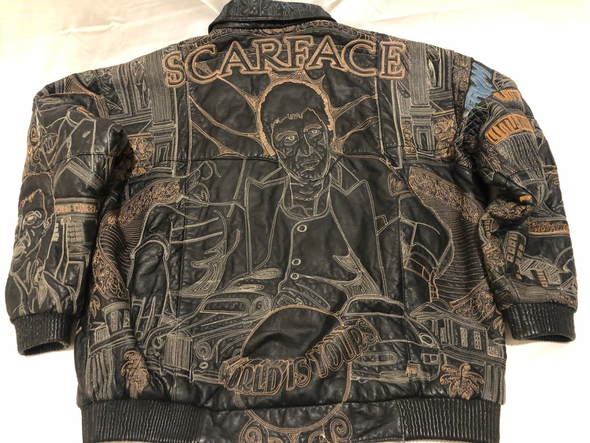 Vintage Pelle Moda, Pelle Pelle Hip Hop Scarface Leather Jacket