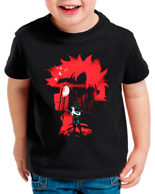 True Hero Kinder T-Shirt superhero japan academia manga