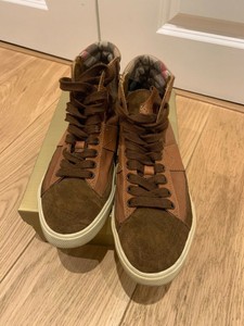suede high top trainers