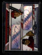 2007 Topps Co-Signers Hector Gimenez / Miguel Montero Dual Autographs