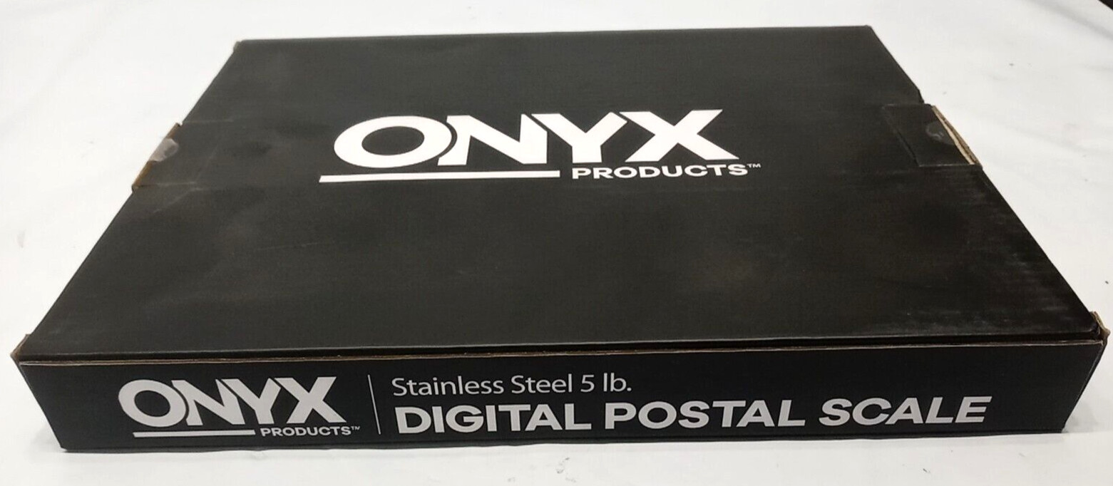 ONYX Products 5lb. Stainless Steel Digital Postage Scale Same As