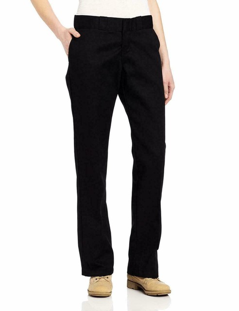 Dickies Women's Original 774 Work Pants Black Sz 10r Khakis Chinos 3867 for sale online | eBay