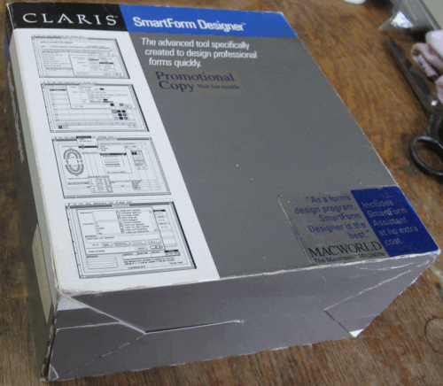 Claris SmartForm Diseñador Inglés para Apple Macintosh Classic Plus SE Copia NFR - Imagen 2 de 8
