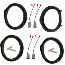 2Pairs 6.5Inch Car Speaker Adapter Board and Wiring Harness for Honda for Civic