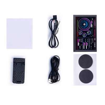 PC CPU Data Monitor 5in IPS USB C TYPE C For AIDA64 Temperature Display PC CPU