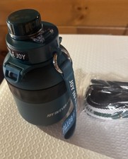 Botella Joy 1 L Botella de agua aislada de acero inoxidable con correas de transporte
