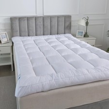 4 Inches Thick Mattress Topper Quilted Cooling Mattress Topper Pad