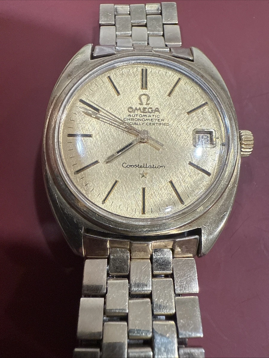 OMEGA Constellation CD168.027 YG Bezel Cal.564 Automatic Men\'s Watch_954309 Stainless Steel Case Gold Plated Band OMEGA Constellation  main image 4