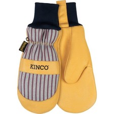 Kinco 1927KWT Lined Men's Ski Mittens, Otto Striped, X-Large