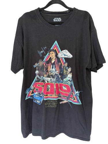 Star Wars Solo Graphic T-Shirt Men’s Large Movie Merch - Picture 2 of 9