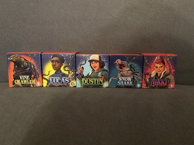 McDonald s Stranger Things Tales From  85 Toys Lot of 5 #2, #3, #6, #8, & #9