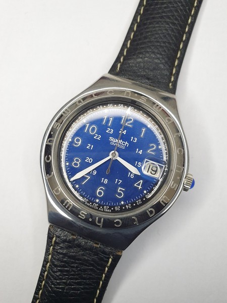 Swatch Irony Big Happy Joe Blue YGS400 - 37mm - funktioniert