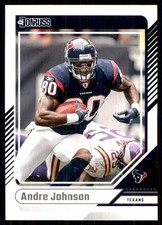 Andre Johnson 2024 Donruss #202 Texans NFL READ FREE SHIPPING AutographDen