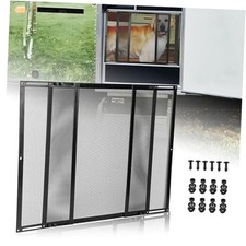 Premium RV Screen Door Protector Adjusts from 21.5"- 35", Lightweight RV Entry