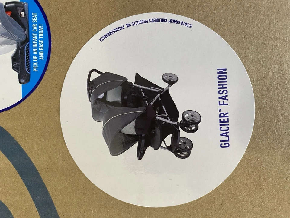 Cochecito Graco 1980461 DuoGlider Click Connect - Gris glaciar Foto 2 de 4