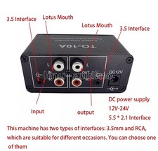 NE5532 Audio Signal Preamplifier Passive Tone Control Stereo Power Amplifier-
