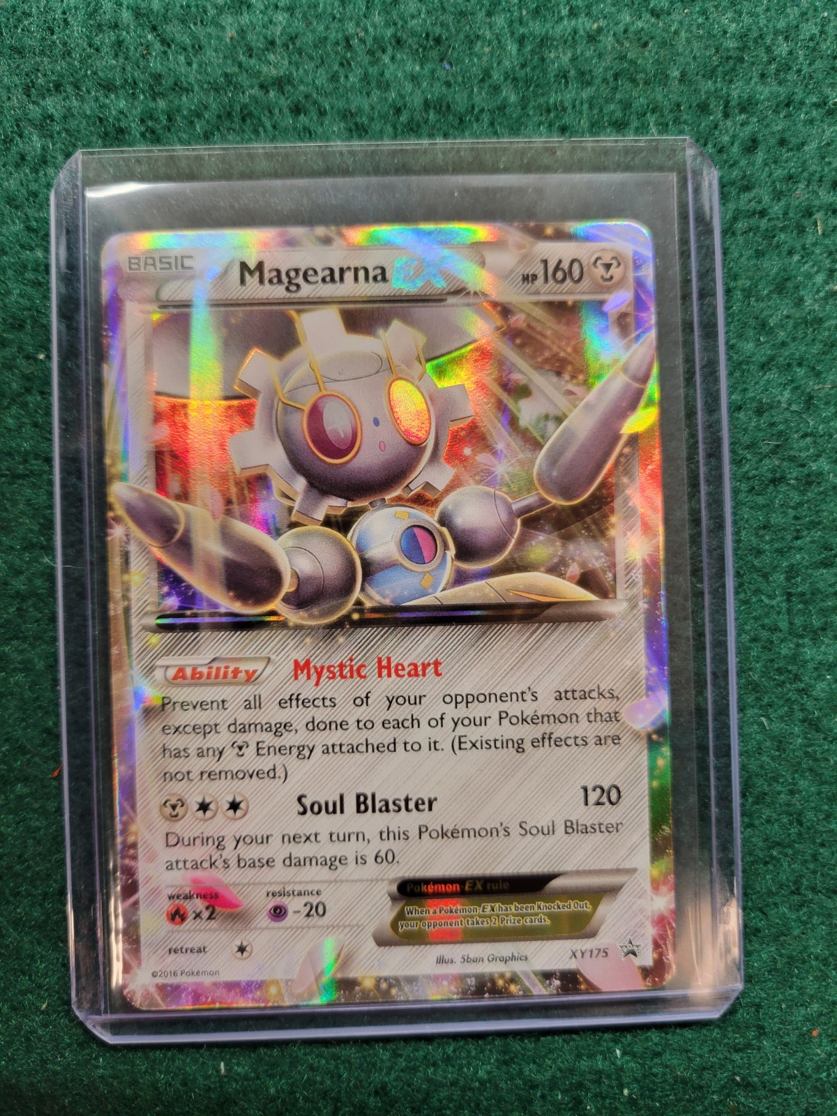 Pokémon TCG Magearna EX XY175 Holo Black Star Promos NM Condition