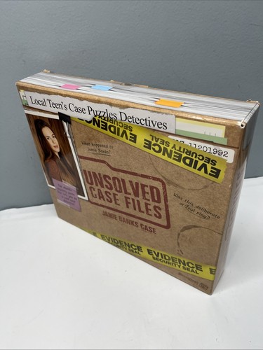 Pressman Unsolved Case Files: Jamie Banks Case Complete New w/Box Sealed - Picture 2 of 5