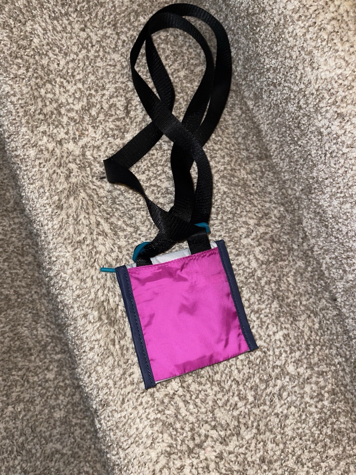 Lululemon Hot Pink Crossbody Bag EUC Perfect for Teens and Tweens Back to School-image