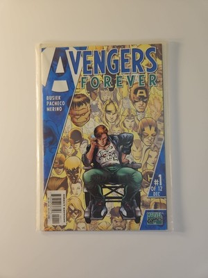 Avengers Forever #1 1998 Marvel Comics Kurt Busiek Carlos Pacheco Cover 