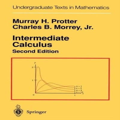 Intermediate Calculus Murray H. Protter Paperback Springer Nature
