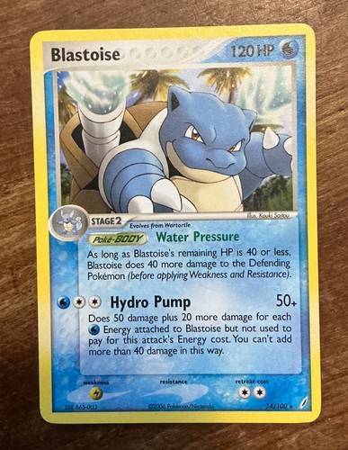 Blastoise NM 14/100 Crystal Guardians