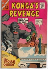 CHARLTON Silver Age Horror : Konga's revenge #3 (Dick Giordano) Bill Montes
