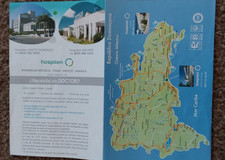 MAŁA ULOTKA LEKARZE I INFORMACJA SZPITALNA BAVARO SANTA DOMINGO DOMINIKANIN DR