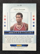Allen Iverson Basketball Serial Numbered Sports Trading Cards