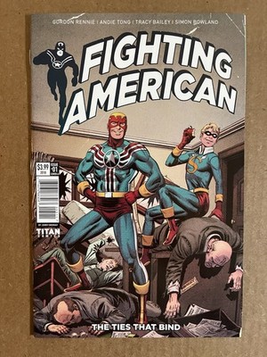 Fighting American: The Ties That Bind #1 Titan Comics 2018 Jerry Ordway (4/3)