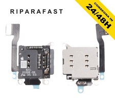 LETTORE SCHEDA SIM PER APPLE IPHONE 13 SIM CARD CHIP ALLOGGIAMENTO FLAT FLEX