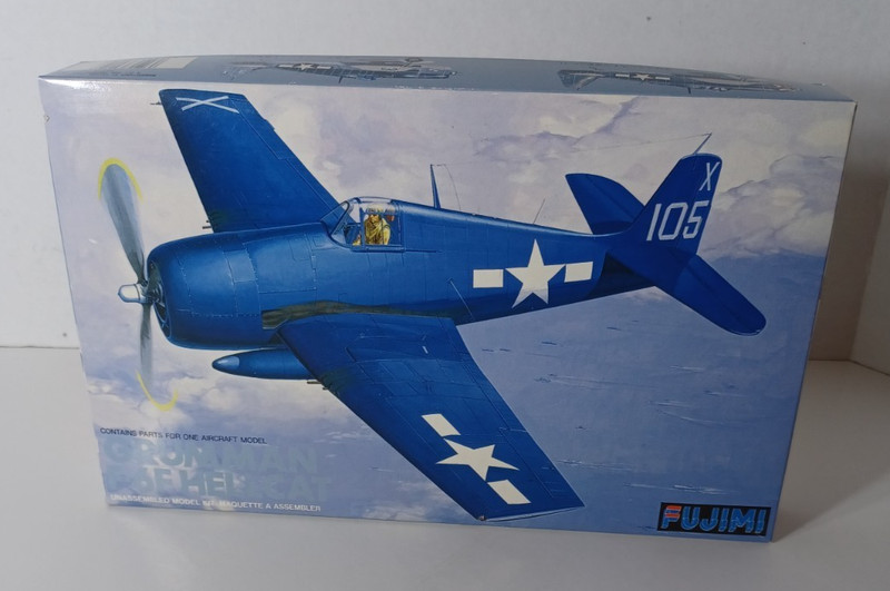 Fujimi 1/48 Grumman F6F Hellcat  Open box Sealed Parts COMPLETE 