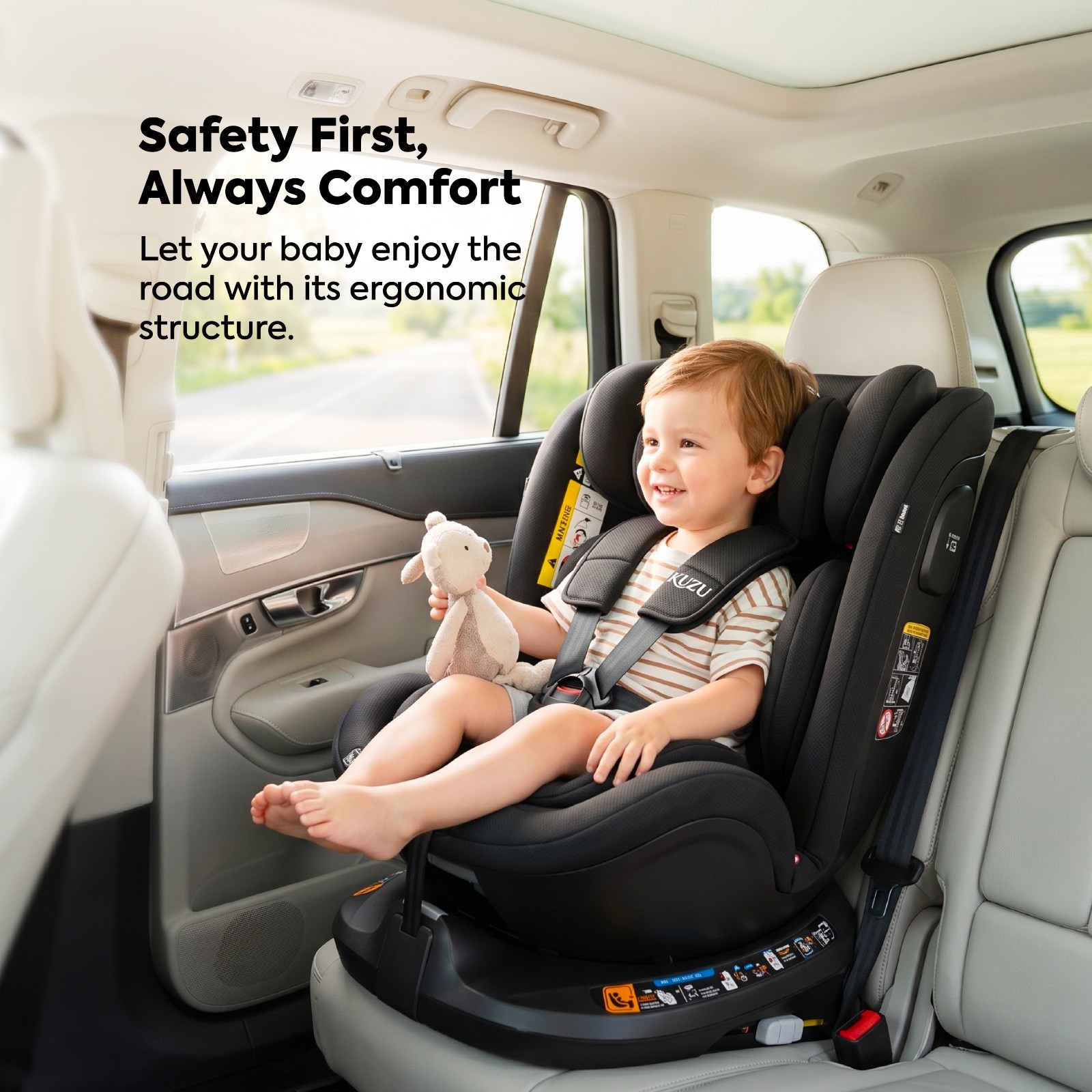 Seggiolino Auto Kuzu Mila Pro 360° i-Size ISOFIX foto 3