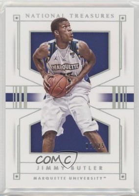 2016 Panini National Treasures Collegiate Silver /25 Jimmy Butler #23 0f8