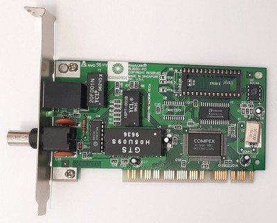 ReadyLINK RL2000-PCI Netzwerkkarte (RJ45, Compex, Ethernet, retro, 1996)