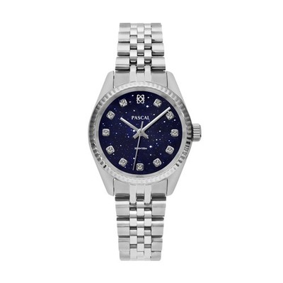 Timeless Classic Diamond Watch for Women  Swiss Quartz Watch with Lab-Grown D...