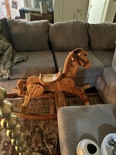 Wooden Rocking Horse