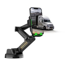 Heavy Duty Car Phone Holder Long Arm Anti-Shake Suction Cup Mount Universal