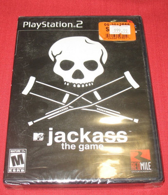 Playstation 2 PS2 / Jackass: The Game / BRAND NEW FACTORY SEALED