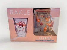 Rakle 4 Pc Autumn Glasses Tumblers Made in Türkiye
