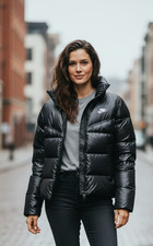 Nike WMNS Therma-Fit City Jacket piumino donna giacca invernale taglia M DH4079-010